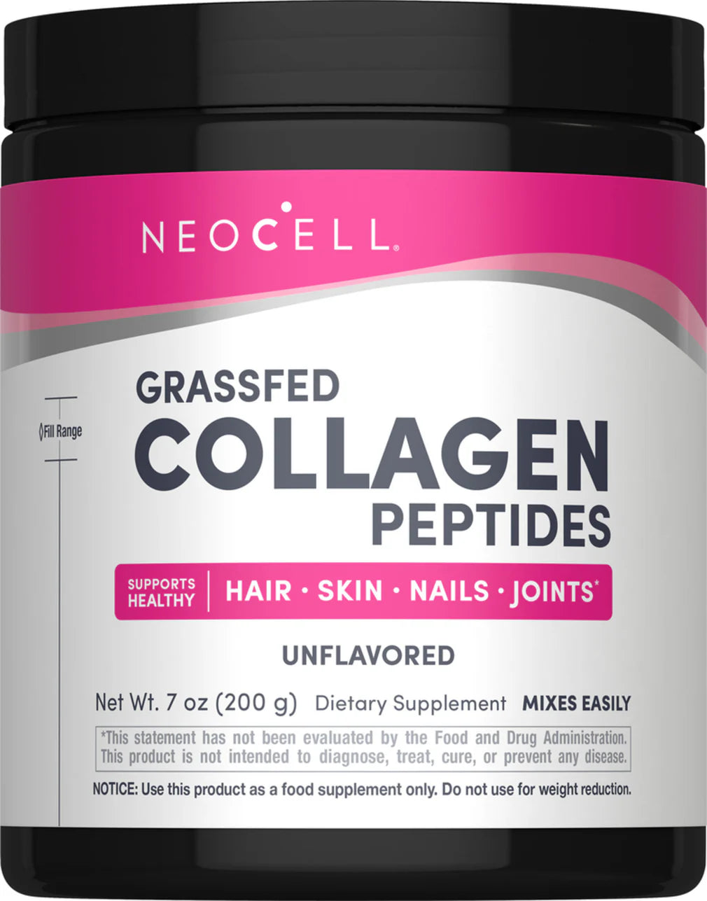 Neocell Grassfed Collagen Peptides, 7 oz (200 g) Powder