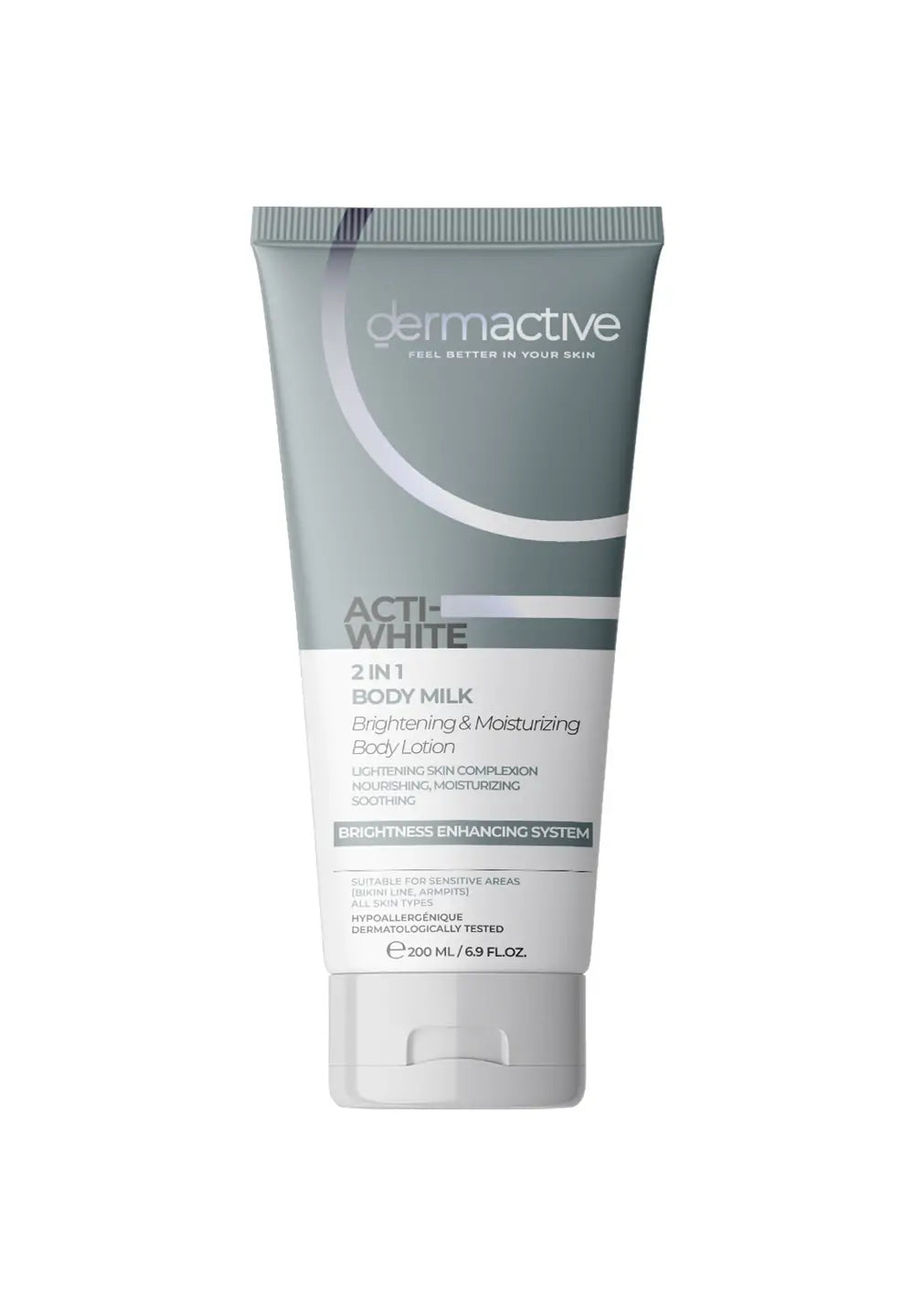 Dermactive ACTI-WHITE 2in1 Body Milk 200ml