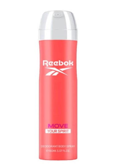 ريبوك ديودرانت سبراي حريمي 150 مل موف - Reebok Women's Deodorant Body Spray - Move (150ml)