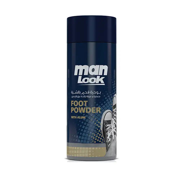 Best Seller - Man Look Foot Powder Alum 50 gm