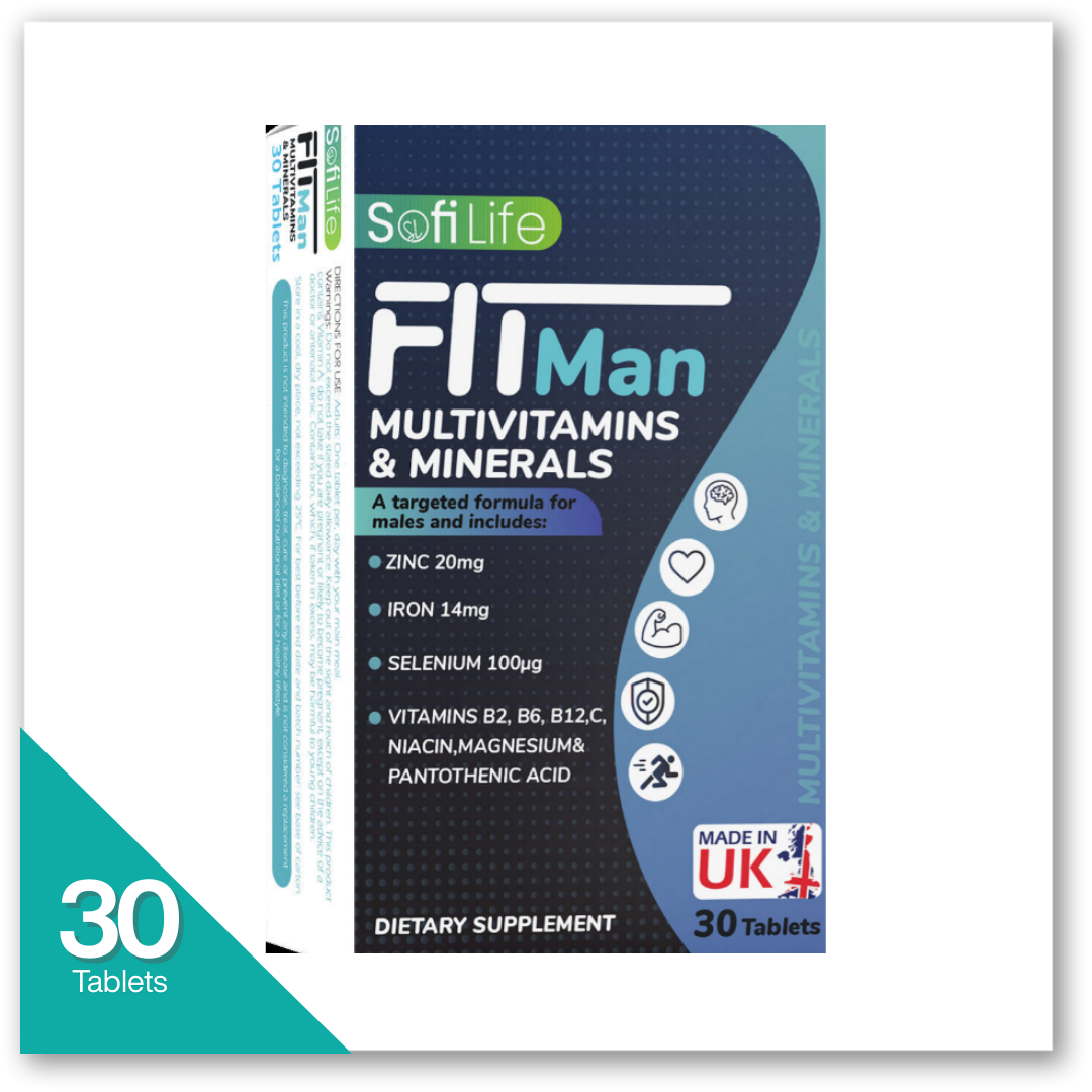 سوفي لايف فت مان مالتى فيتامين 30 قرص - FIT Man Multivitamins & Minerals