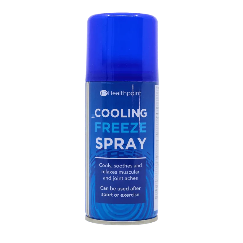 هيلث بوينت كولينج فريز سبراي 150مل للعضلات - Healthpoint Cooling Freeze Spray Soothing Relief For Muscle And Joint Pain 150ml