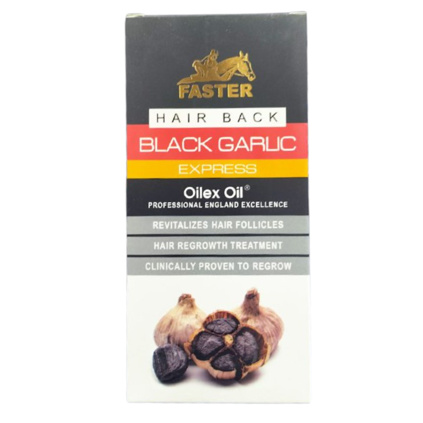 Faster Hair Back Black Garlic Express Oilex Oil – 100ml