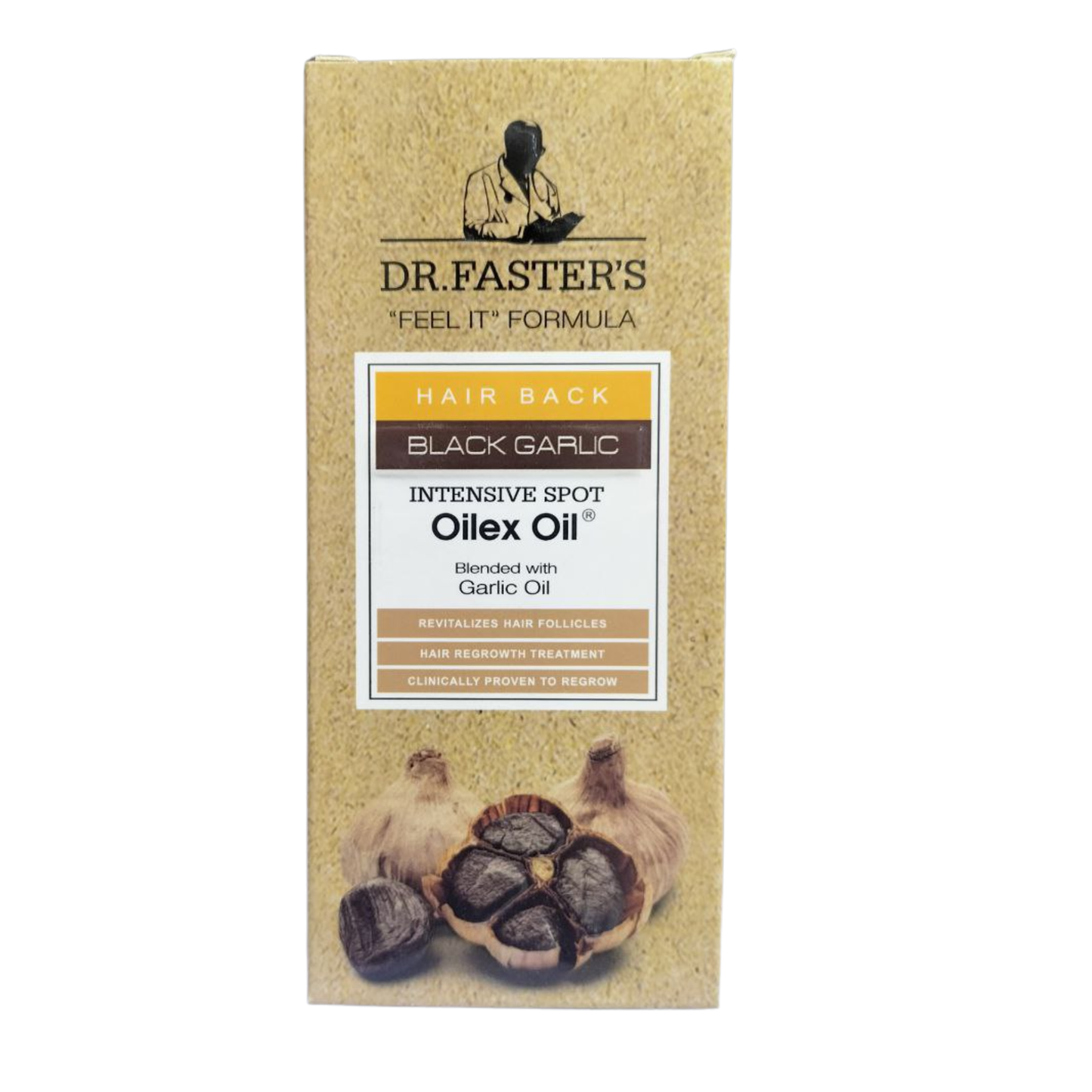 Faster Hair Back Black Garlic Intensive Spot Oilex Oil – 100ml