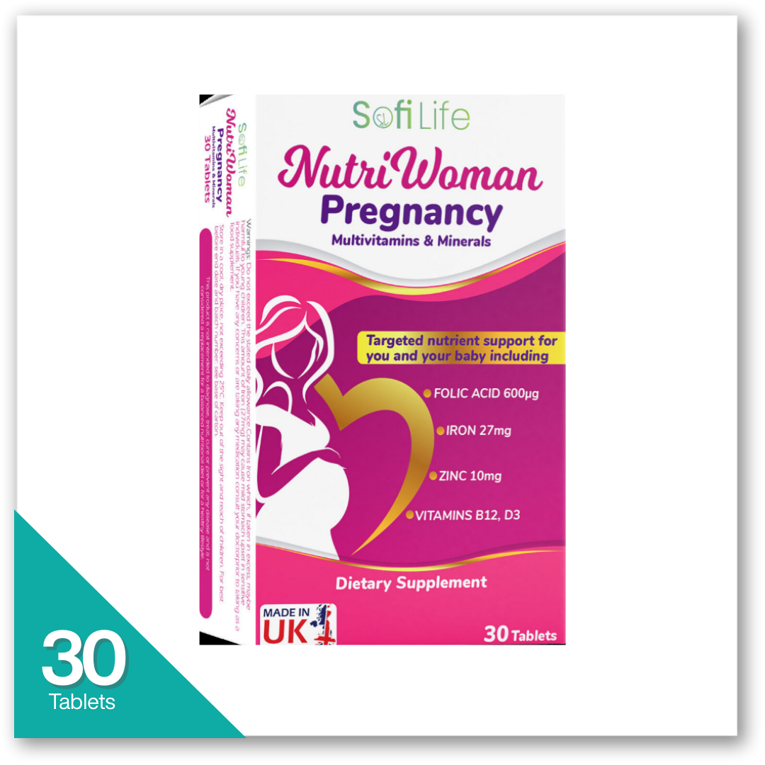 سوفي لايف نيوترى ومان بريجناسى مالتى ف30 قرص - NUTRI Woman Pregnancy - Multivitamins & Minerals