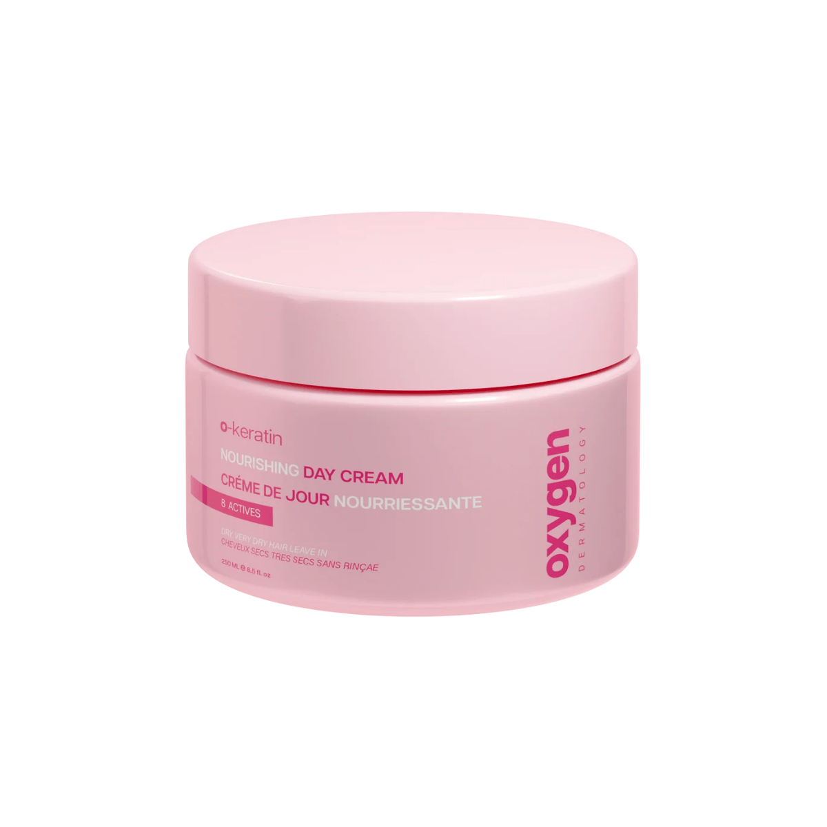 اوكسجين او كيراتين كريم 250مل - Oxygen Aqua Keratin Hair Cream 250 ml