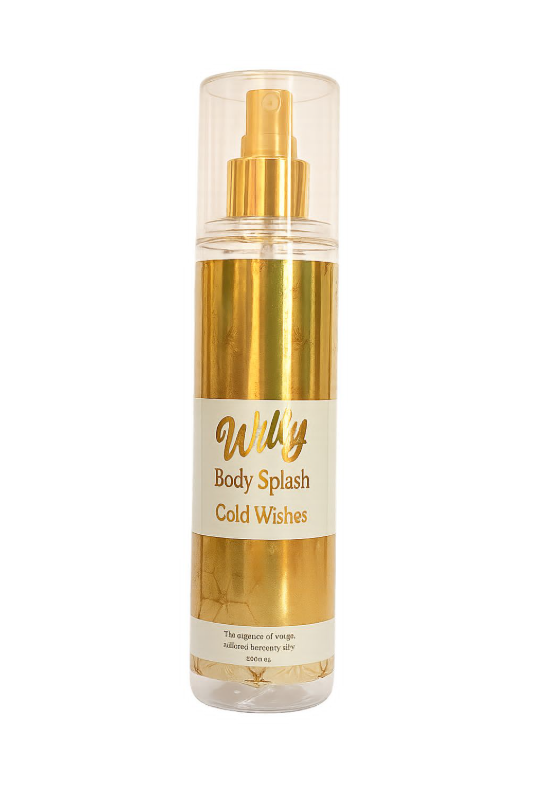 ويلي بادى سبلاش 240مل جولد ويشز - Willy Body Splash 240ml Gold Wishes