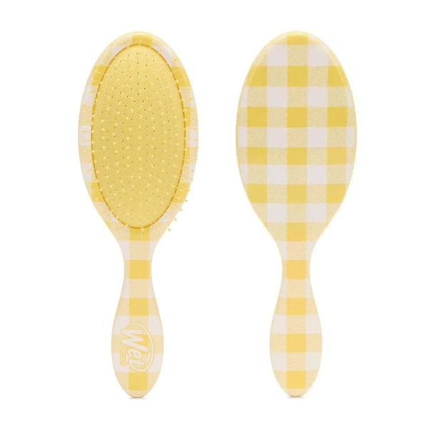 ويت برش فرشة شعر دي تانجلر كوستال - WetBrush Detangler-coastal charm golden gingham