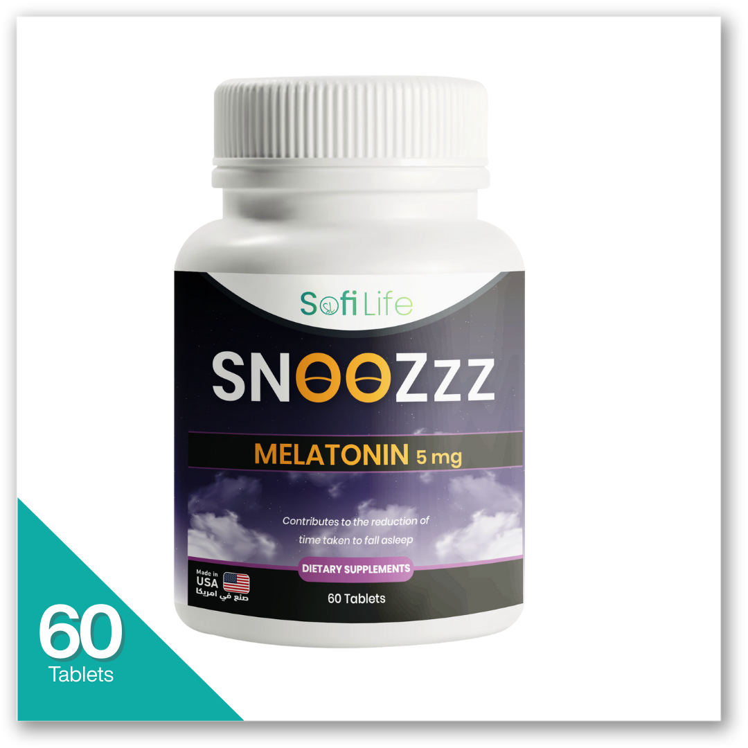 سوفي لايف سنووز ميلاتونين 5 مجم 60 قرص - SnooZzz Melatonin 5 mg