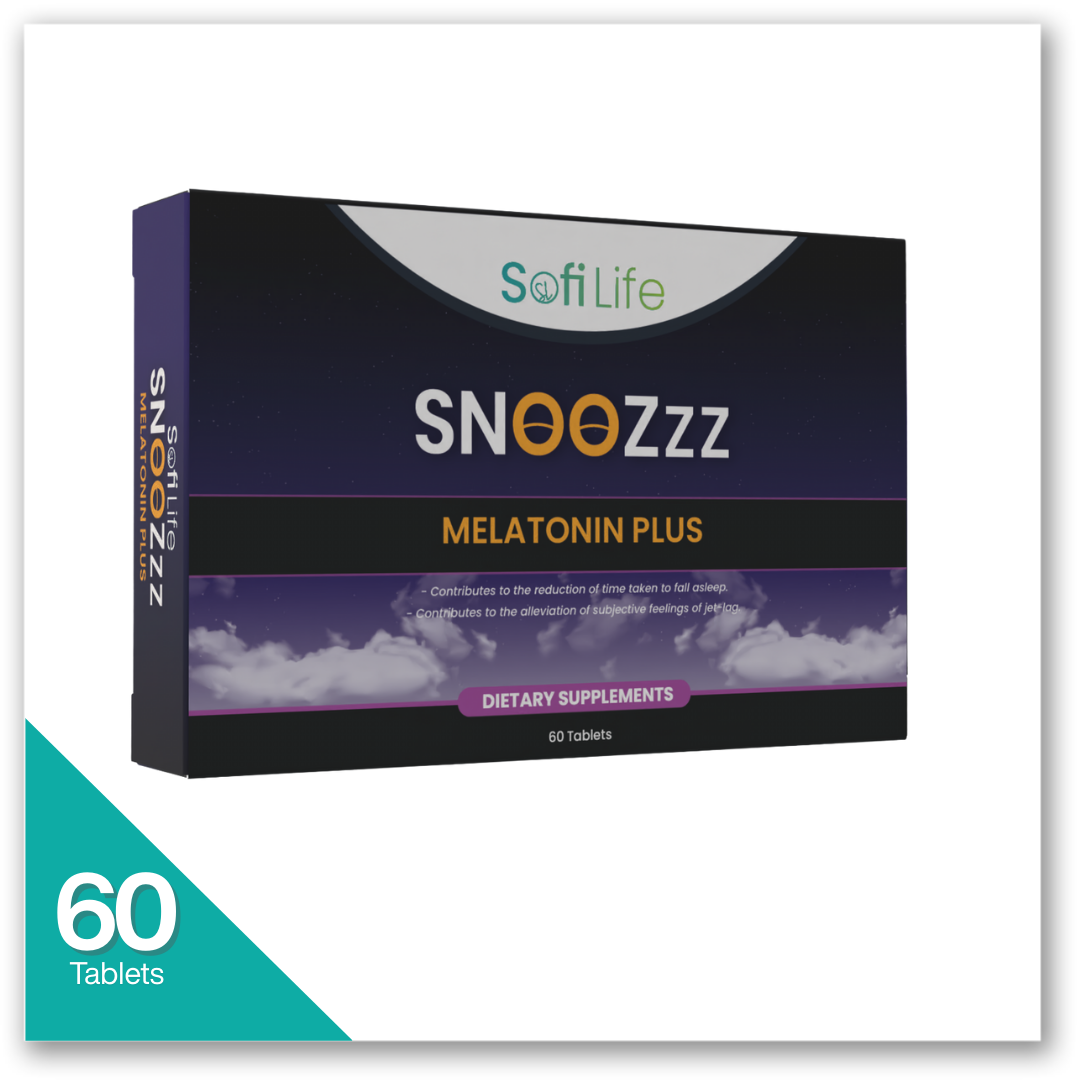 سوفي لايف سنووز ميلاتونين بلس 60 قرص - SnooZzz Melatonin plus