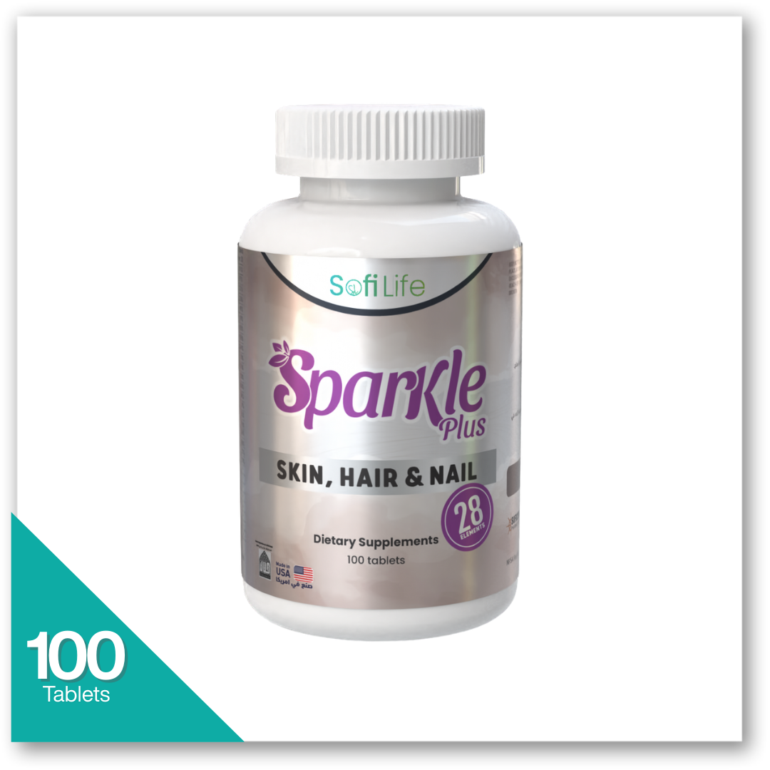 سوفي لايف سباركل بلس سكين هير اند نيل 100 قرص - Sparkle Plus Skin, Hair & Nail