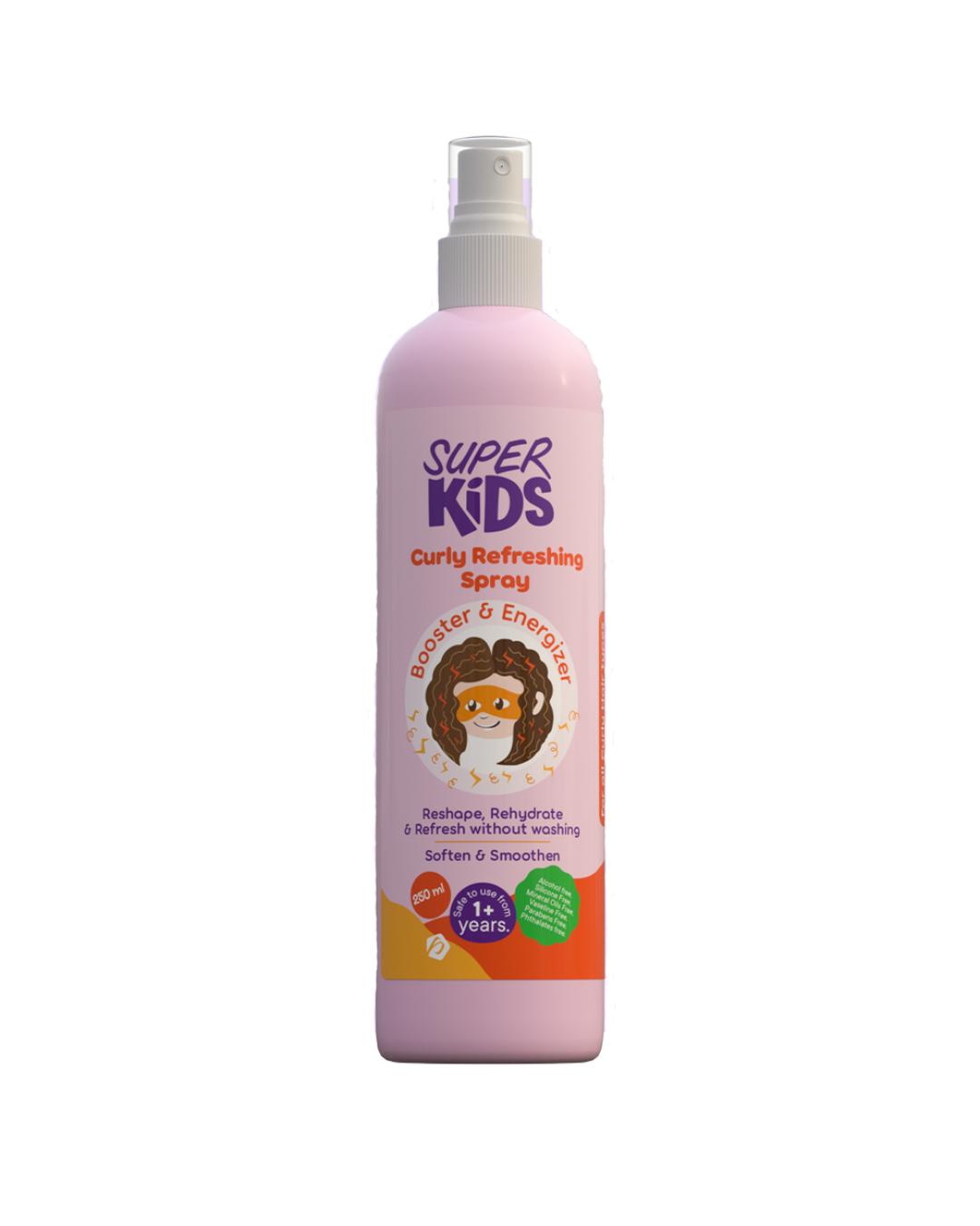 SuperKids Refreshing Hair Spray 250ml - سوبر كيدز ريفريشينج هير سبراي 250 مل