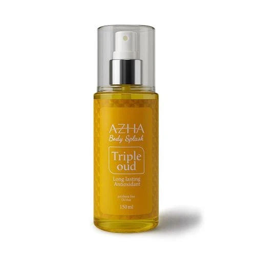 Azha Body Splash -Triple Oud: A blend of White, Grey & Black Oud 150ml