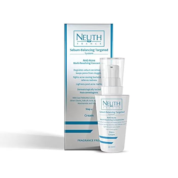 نوث كريم لعلاج حب الشباب 30 مل - Neuth Sebum-Balancing Targeted System Anti-Acne Multi-Resolving Concentrate Cream