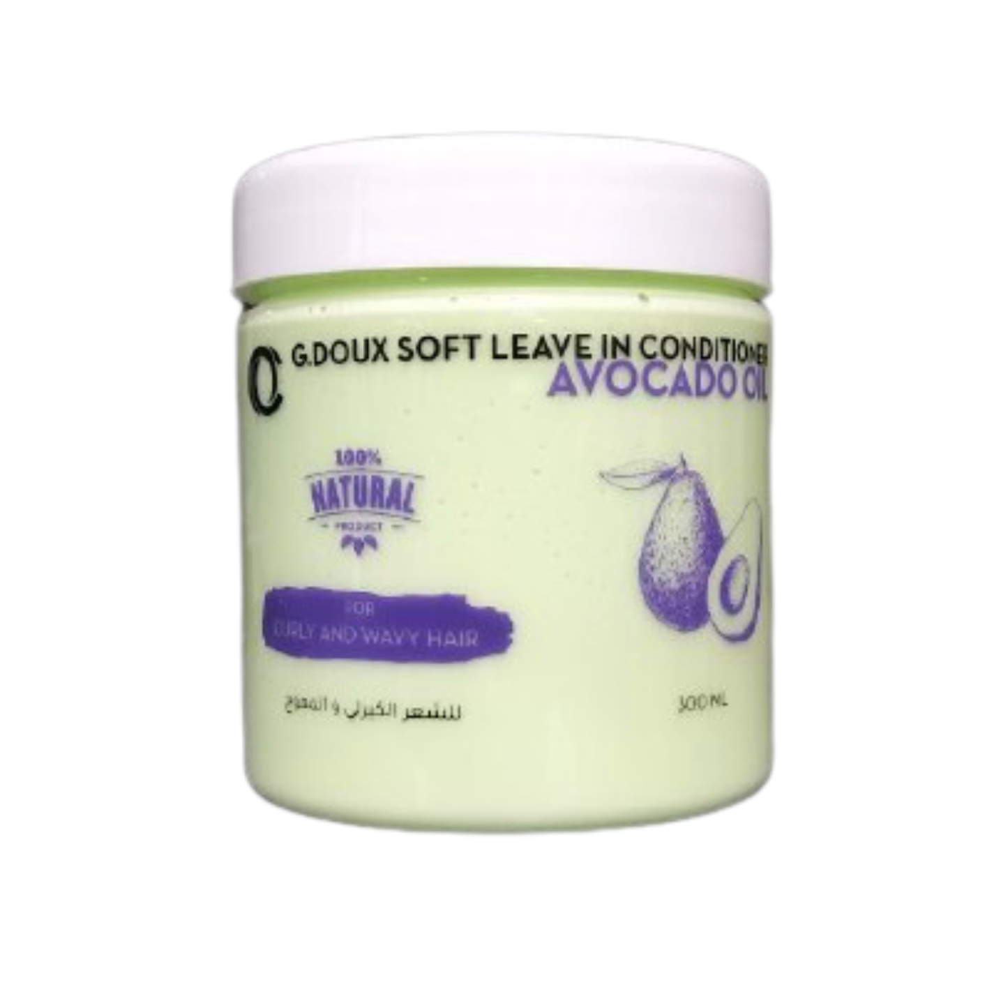G.DOUX Leave In Conditioner With Avocado Oil 300 ml - جي دو ليف إن كونديشنر بزيت الأفوكادو 300 مل