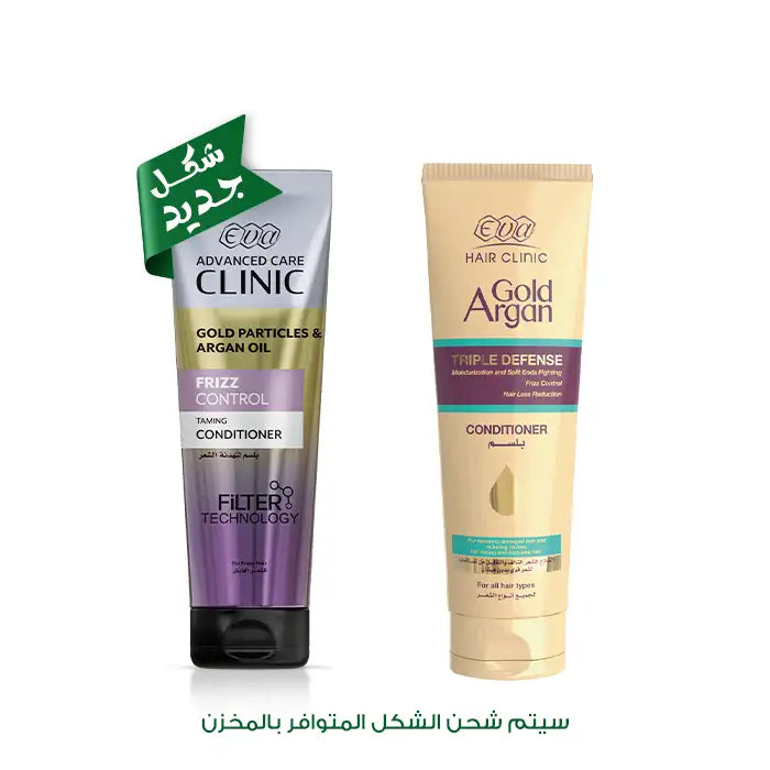 Eva Hair Clinic Gold Argan Conditioner With Gold And Argan Oil 230ml
