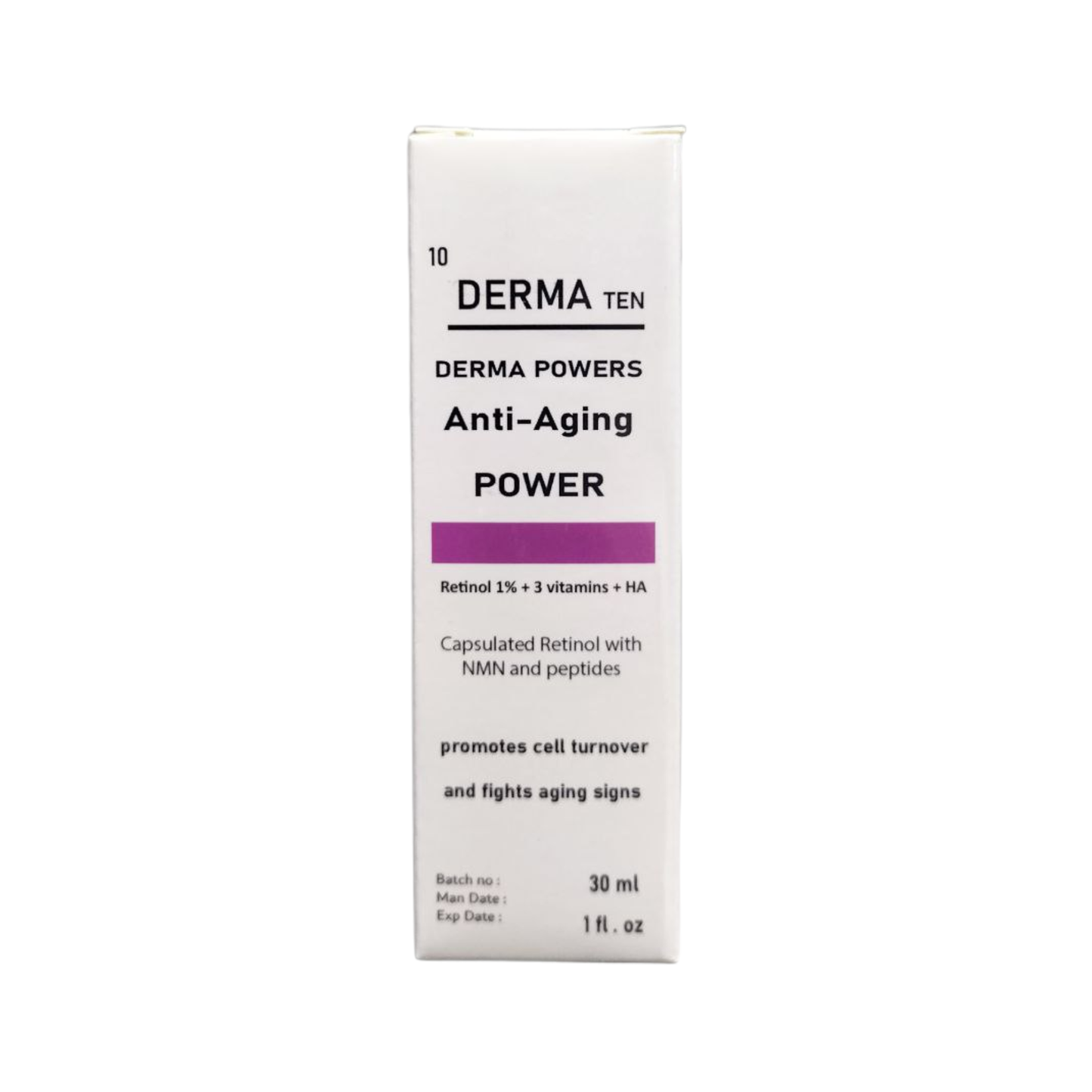 DERMA TEN Derma Powers Anti-Aging Power – 30 ml