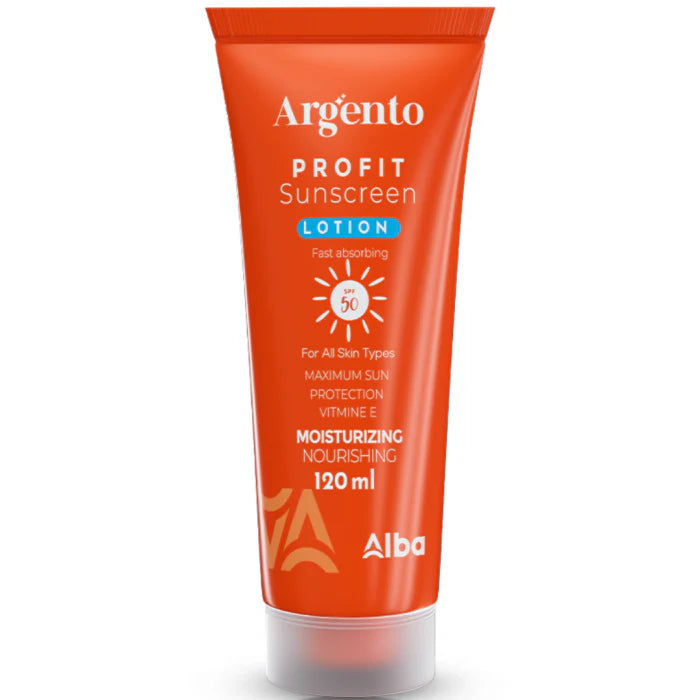 Argento Profit Sunscreen Lotion- SPF 50 -120 ml