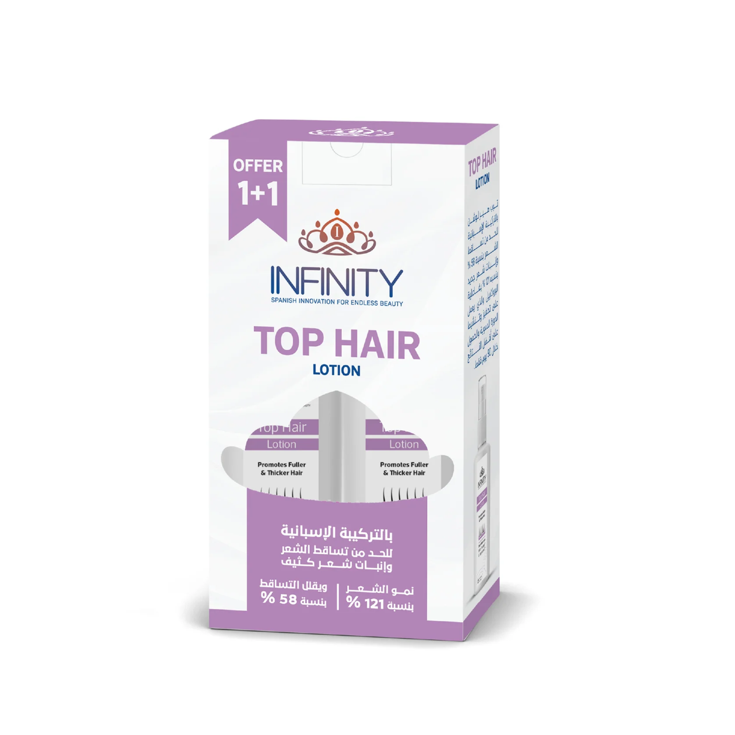 Infinity Top Hair Lotion promopack 1+1