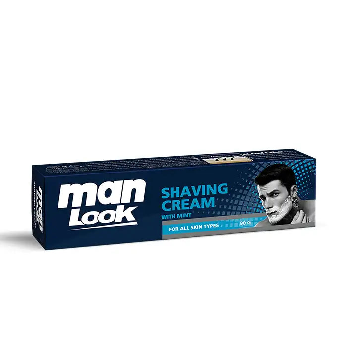 Man Look Shaving Cream With Mint ( Special Offer ) - كريمة الحلاقة بالنعناع المنعش من مان لوك (عرض خاص)