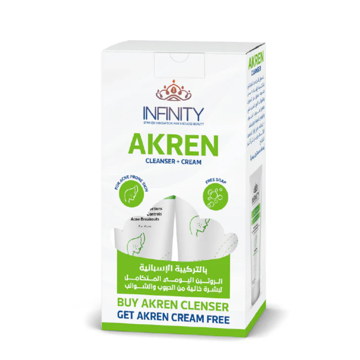 Infinity Akren Cleanser + Infinity Akren Cream