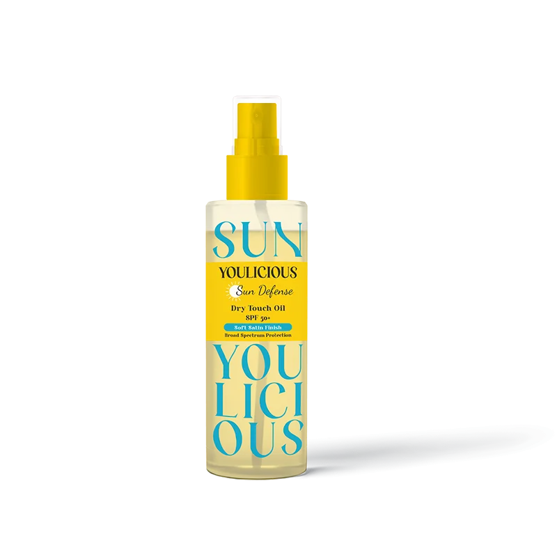 يوليشيس صن ديفينس دراي تاتش اويل +200/50مل - Youlicious Sun Defense Dry Touch Oil SPF 50+ 200ml