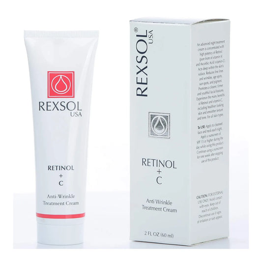 Rexsol Retinol + C Anti-Wrinkle Treatment Cream 60ml