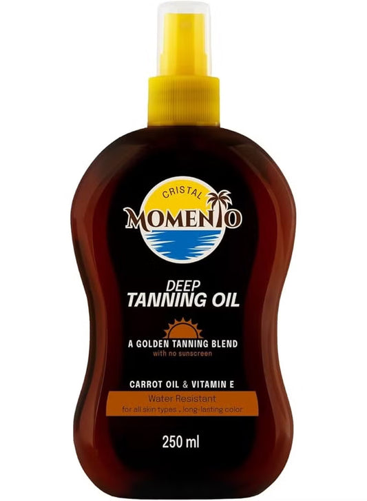 مومينتو بروتيكتيف تانينج اويل حماية 8/ 250مل - MOMENTO DEEP TANNING OIL 250ML