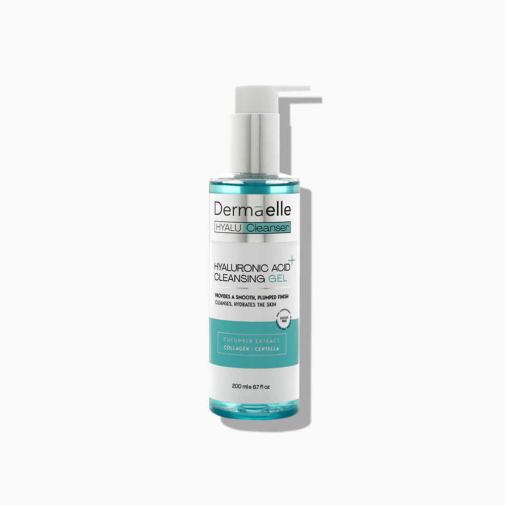 Dermaelle Hyalu Cleanser Hyaluronic Acid Cleansing Gel 200ml