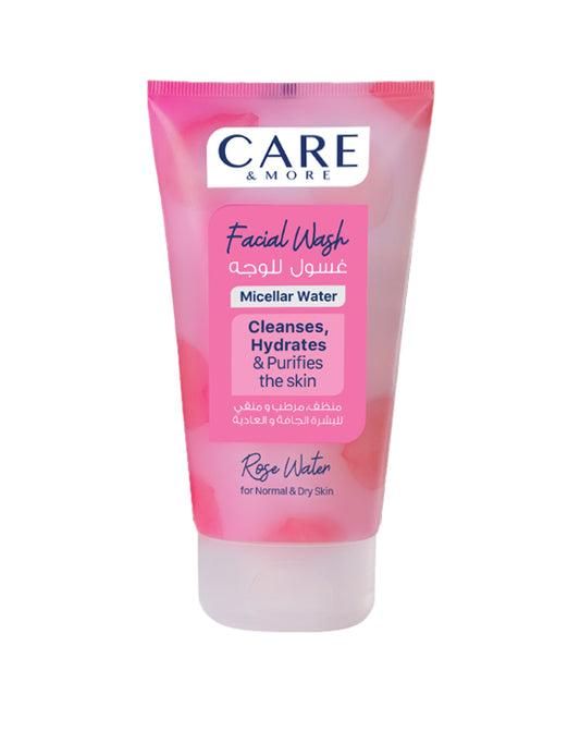 Care & More Facial Wash For Dry & Normal Skin – 150ml