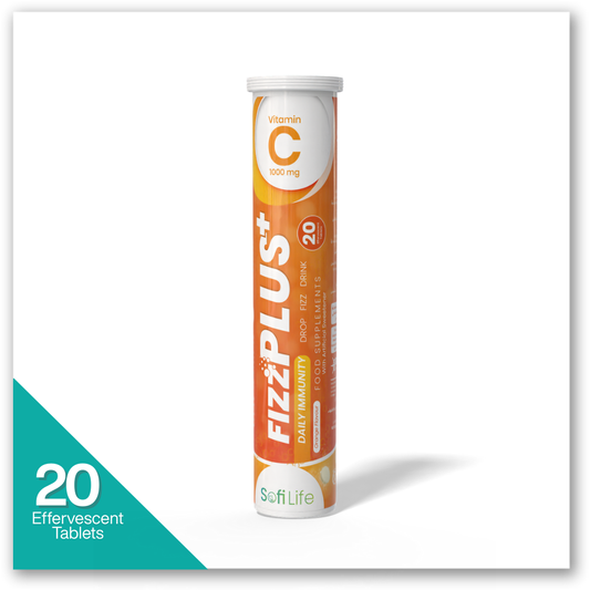 سوفي لايف فيز بلس فيتامين سي 1000 مجم 20 قرص - Fizz Plus Vitamin C 1000 mg