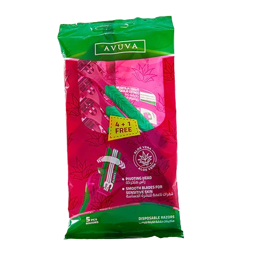 Avuva Feminine Disposable Razors 5 pieces