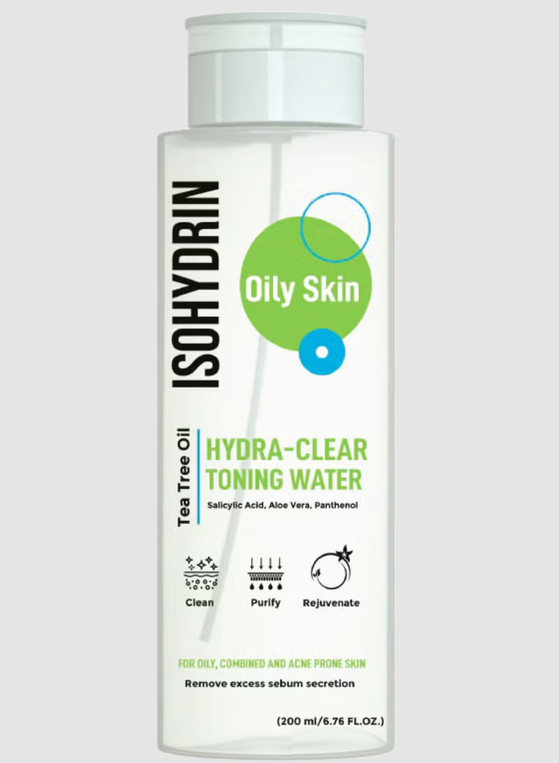 ايزو هيدرين هيدرا كلير ماء تونر 200مل - isohydrin hydra clear clear toning water 200ml