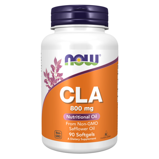 Now CLA (Conjugated Linoleic Acid) 800mg 90 Softgels