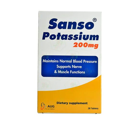 Sanso Potassium 200 mg 28 Tablets