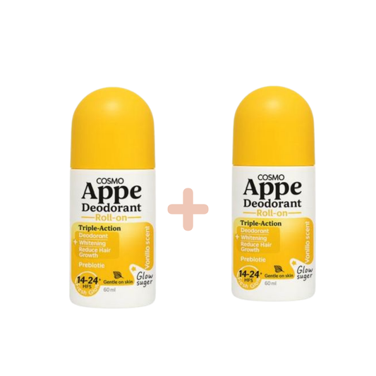 ابي رول اون ديودرانت فانيلا عرض 1+1 - Appe Deodorant Scent Vanilla (1+1) Offer