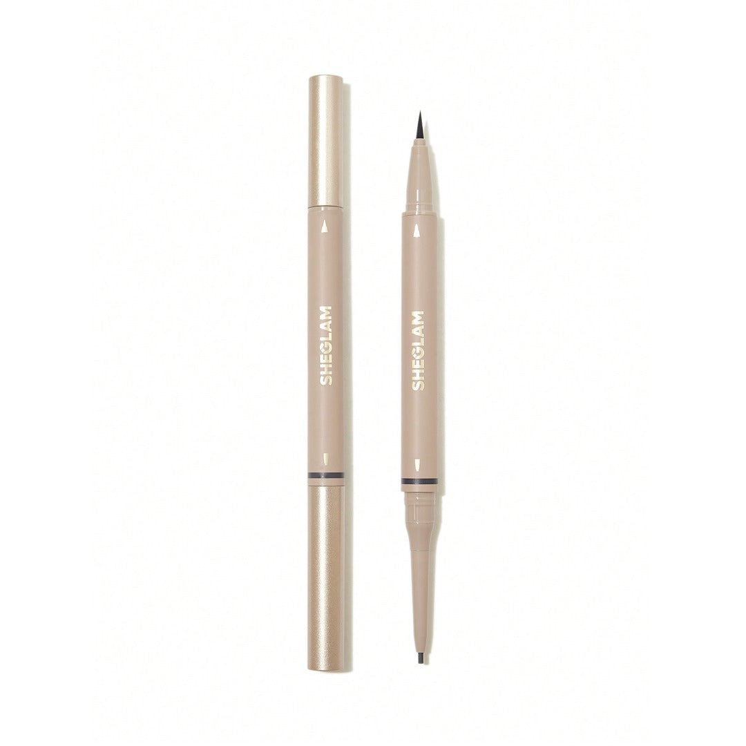 Sheglam On Demand 2in 1 Brow Pencil - قلم حواجب 2 في 1 أون ديماند من شيجلام