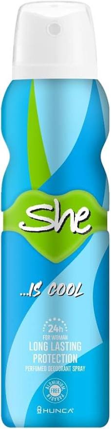 شي سبراي حريمي 150مل كوول - She Body Spray for Women 150 ml - Cool