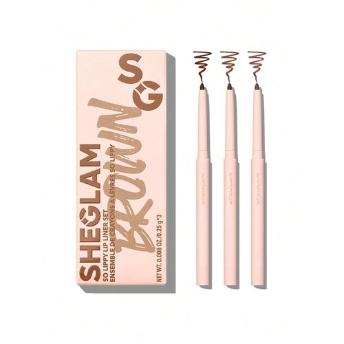 Sheglam Lip Liner Kit (3Pcs) - طقم محدد الشفاه (3 قطع) من شيجلام