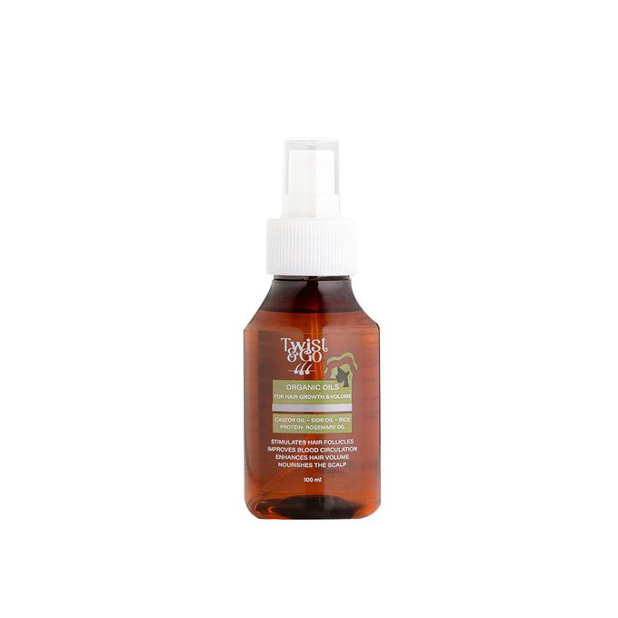 Organic Oils Stimulator 100ML  -  سيروم وزيت تحفيز وتكثيف الشعر العضوي (100 مل)
