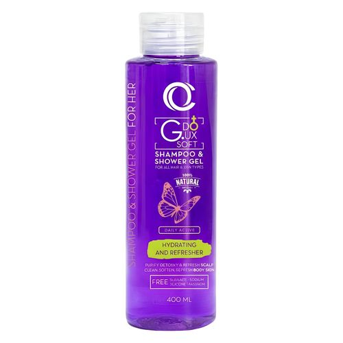 Daily Active Hydrating ,Refreshing Shampoo And Shower Gel For Her 400ML  -  شامبو وغسول الجسم المرطب والممنعش للنساء (400 مل)