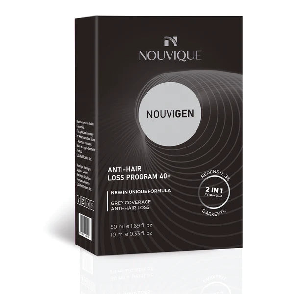 نوفيك لوشن 50مل +اكتيفيتور 10مل  لتساقط الشعر - Nouvique Nouvigen Program 40+