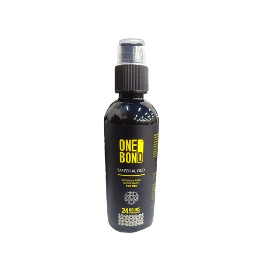 ون بوند سبراى ديودرانت رجالي 100مل عود - One Bond Men's Deodorant Spray (100ml) - Oud