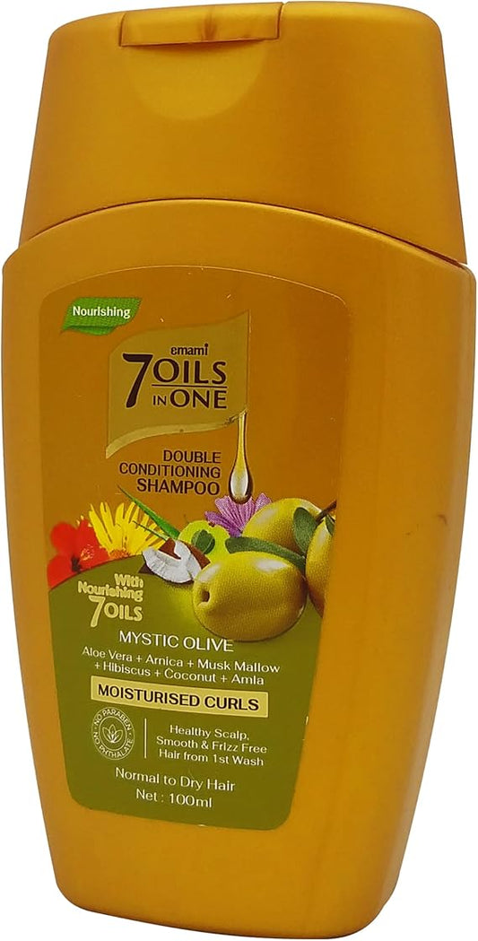 Emami 7 Oils Hair Shampoo With Olive 100ml