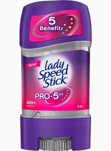 ليدى سبيد ستيك جيل 65جم 5×1 برو - Lady Speed Gel Deodorant Stick 65gm 5*1 Pro