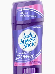 ليدى سبيد ستيك 65جم وايلد فريسيا باور - Lady Speed Deodorant Stick 65gm Wild Freesia Power