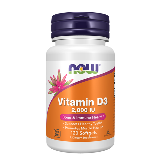 Now Vitamin D3 2000 IU