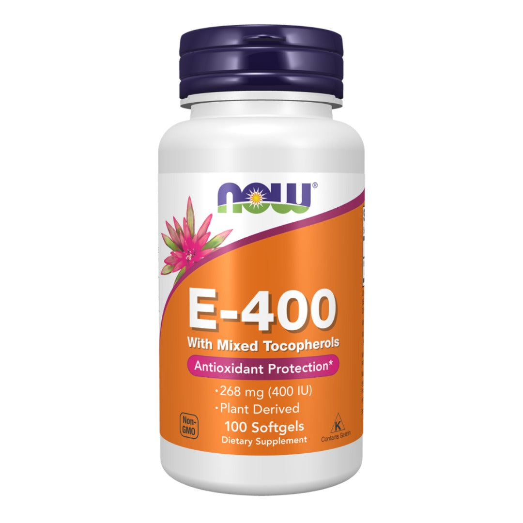 Now Vitamin E-400 100 Softgels