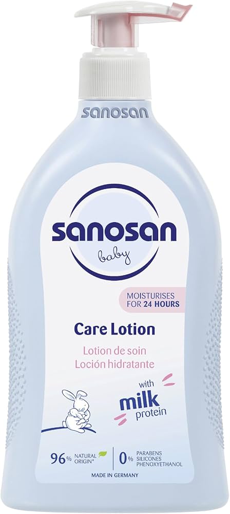 سانوسان بيبى لوشن 500مل للعنايه - Sanosan Baby Care Lotion (500ml)