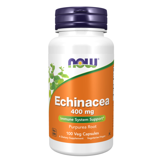 Now Echinacea 400 mg 100 Veg Capsules